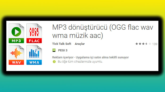 MP3 tp OGG Dönüştürücü Android - Ersin Çakı