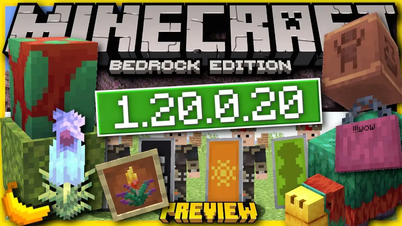 MINECRAFT PREVIEW 1.20.0.20 Bedrock Beta Android